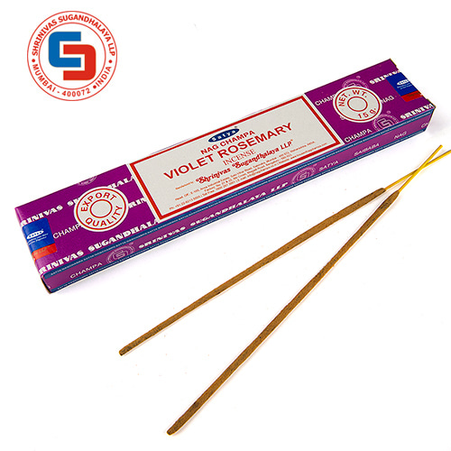 사티아 인센스 스틱 SATYA 바이올렛 로즈마리 MUM