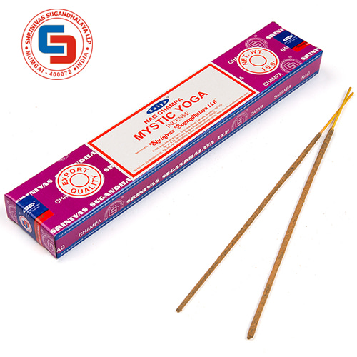 사티아 인센스 스틱 SATYA 미스틱 요가 MUM