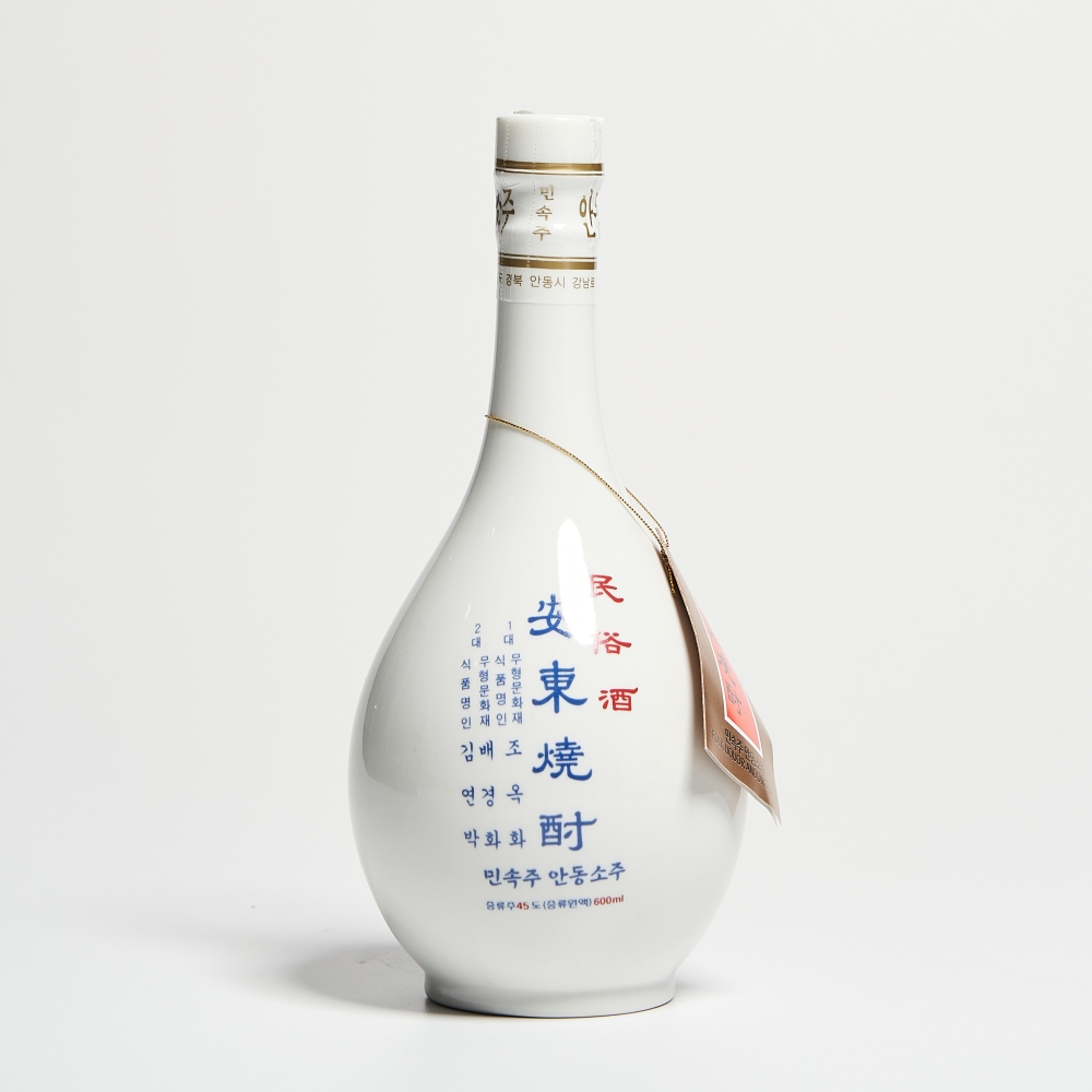 조옥화 안동소주 민속주 호리병 45도 600ml 김연박 2대 명인 (케이스,쇼핑백) - 상세 이미지 2