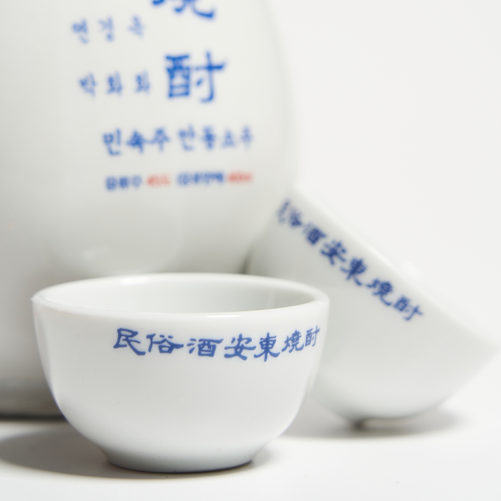 조옥화 안동소주 민속주 45도 600ml X2 특2호 김연박 명인 (잔,케이스,쇼핑백) - 상세 이미지 5
