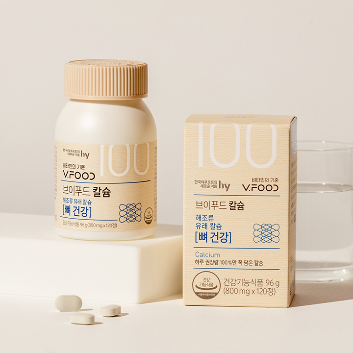 브이푸드 칼슘(800mgX120정) 1개월분 이미지 1