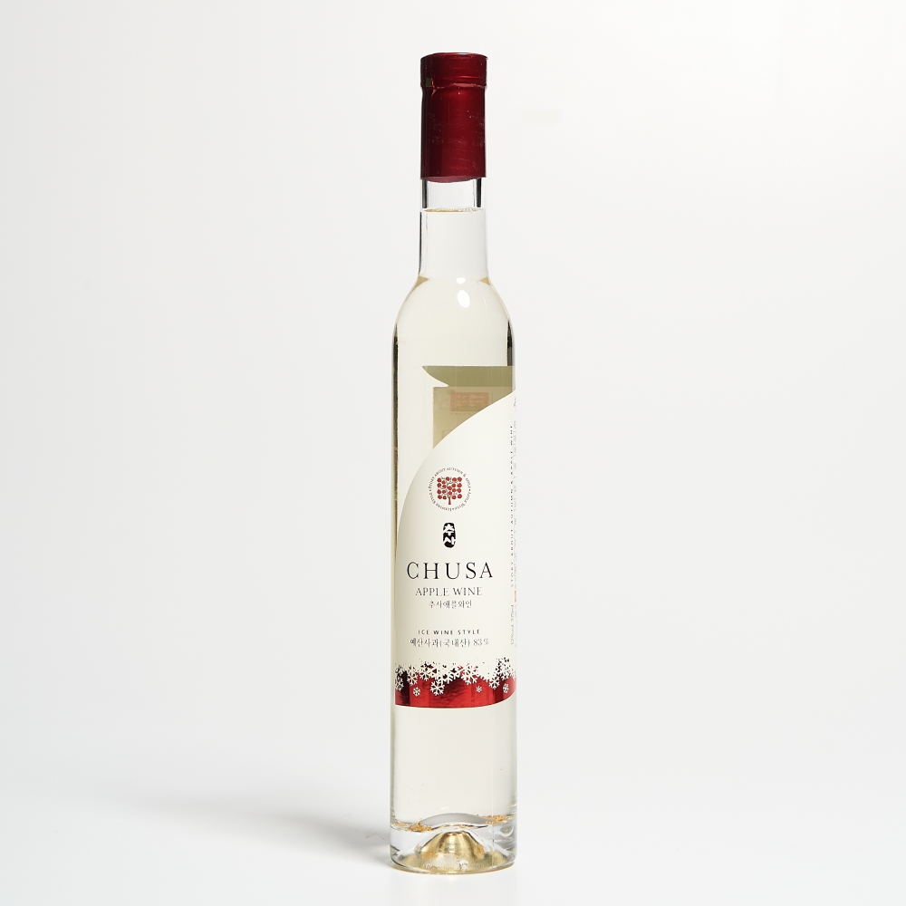 추사애플와인 12도 375ml 금가루 화이트 아이스 예산사과 와인 (케이스포함) - 상세 이미지 2