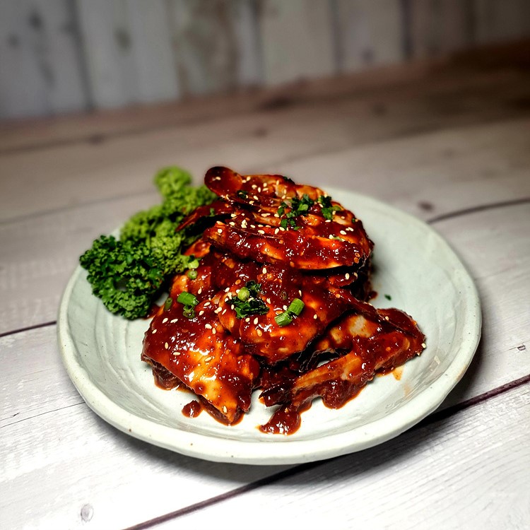 맛있는 양념새우장 소스 무침 양념게장 양념 600g