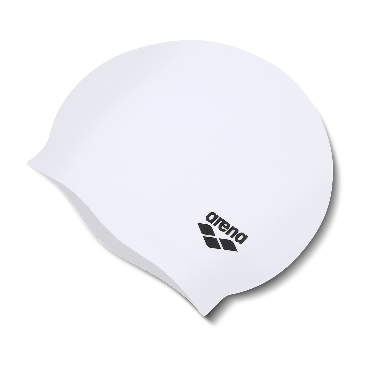 아레나 실리콘 수모 수영모자 플레인 AC01 one size, 화이트 - 상세 이미지 3