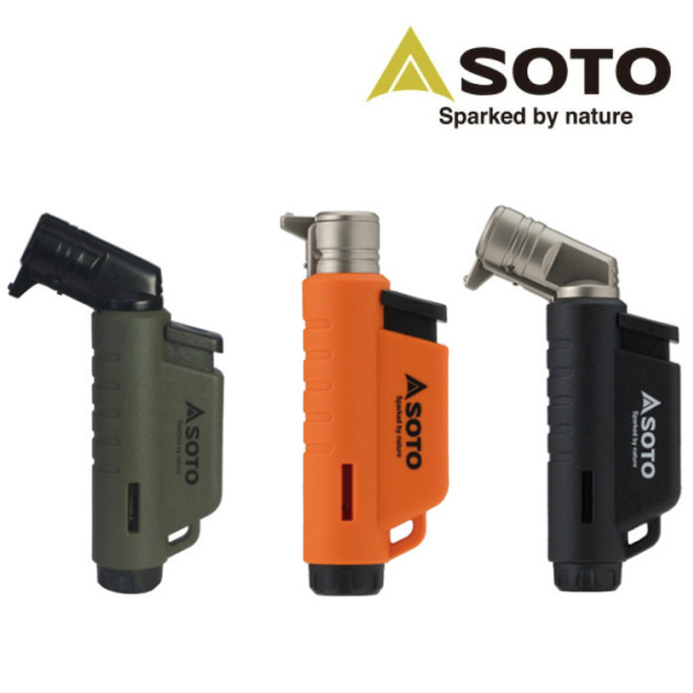 소토 토치 컴팩트 ST-485 라이터 이소가스 마이크로 오렌지