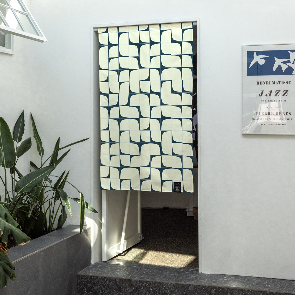 원세븐나인 노던 스카이 S 가림막 커튼 현관 중문 도어 패브릭