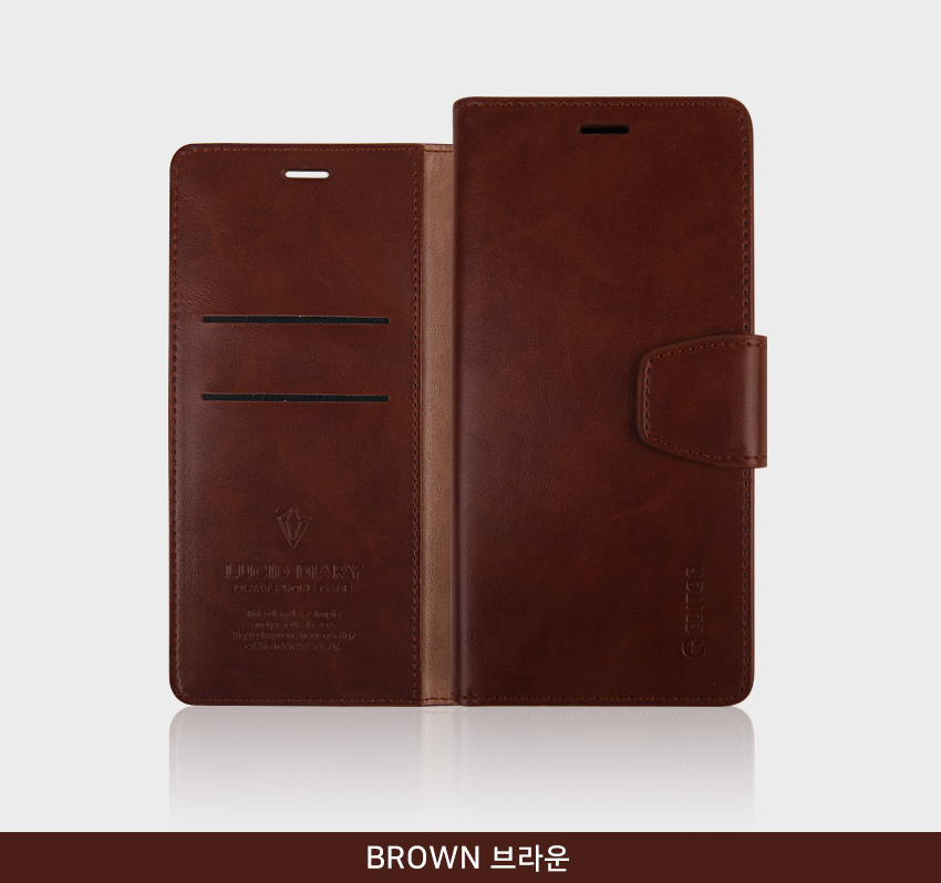 갤럭시버디2 갤럭시A23 심플 핸드폰 다이어리 월렛 지갑 케이스 - 상세 이미지 3