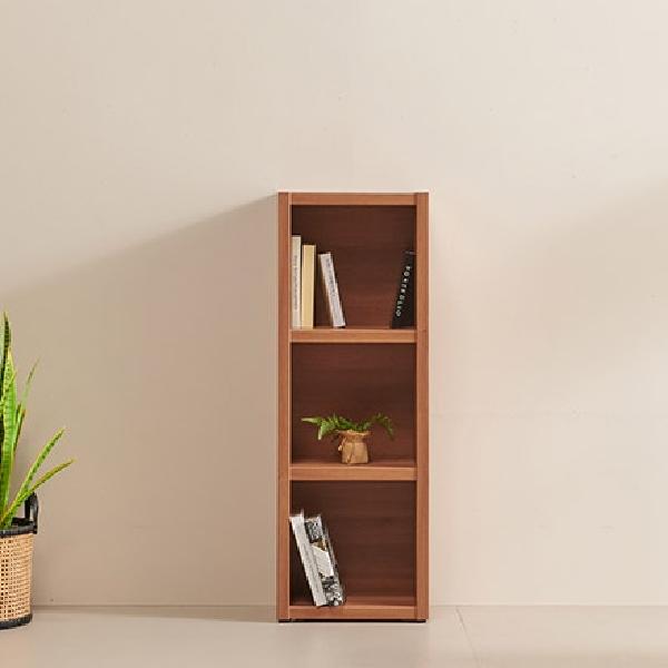 우드 폭 좁은 책장 작은 소형 책장 나무 슬림 책장
