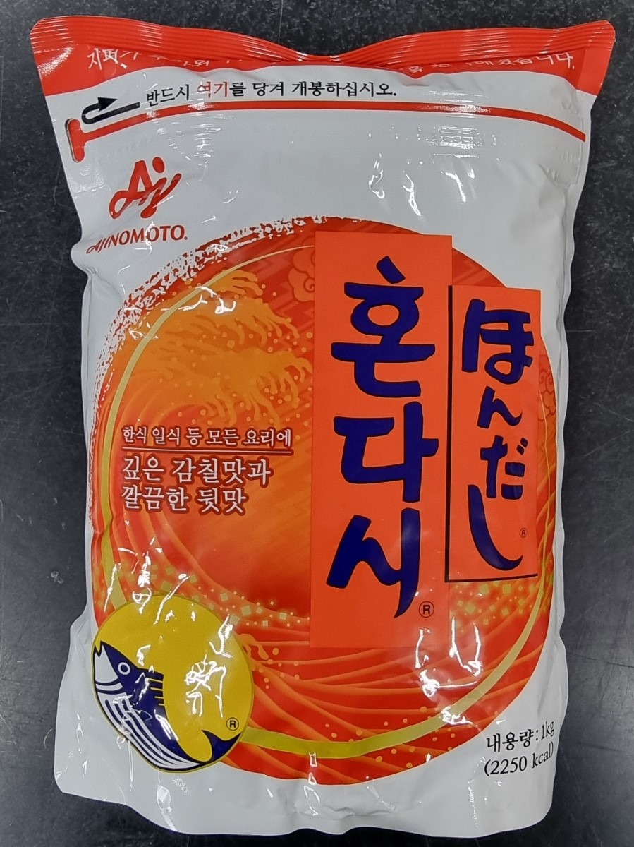 아지노모도 혼다시 1KG 농심혼다시 조미료 가쓰오조미료 - 상품 이미지