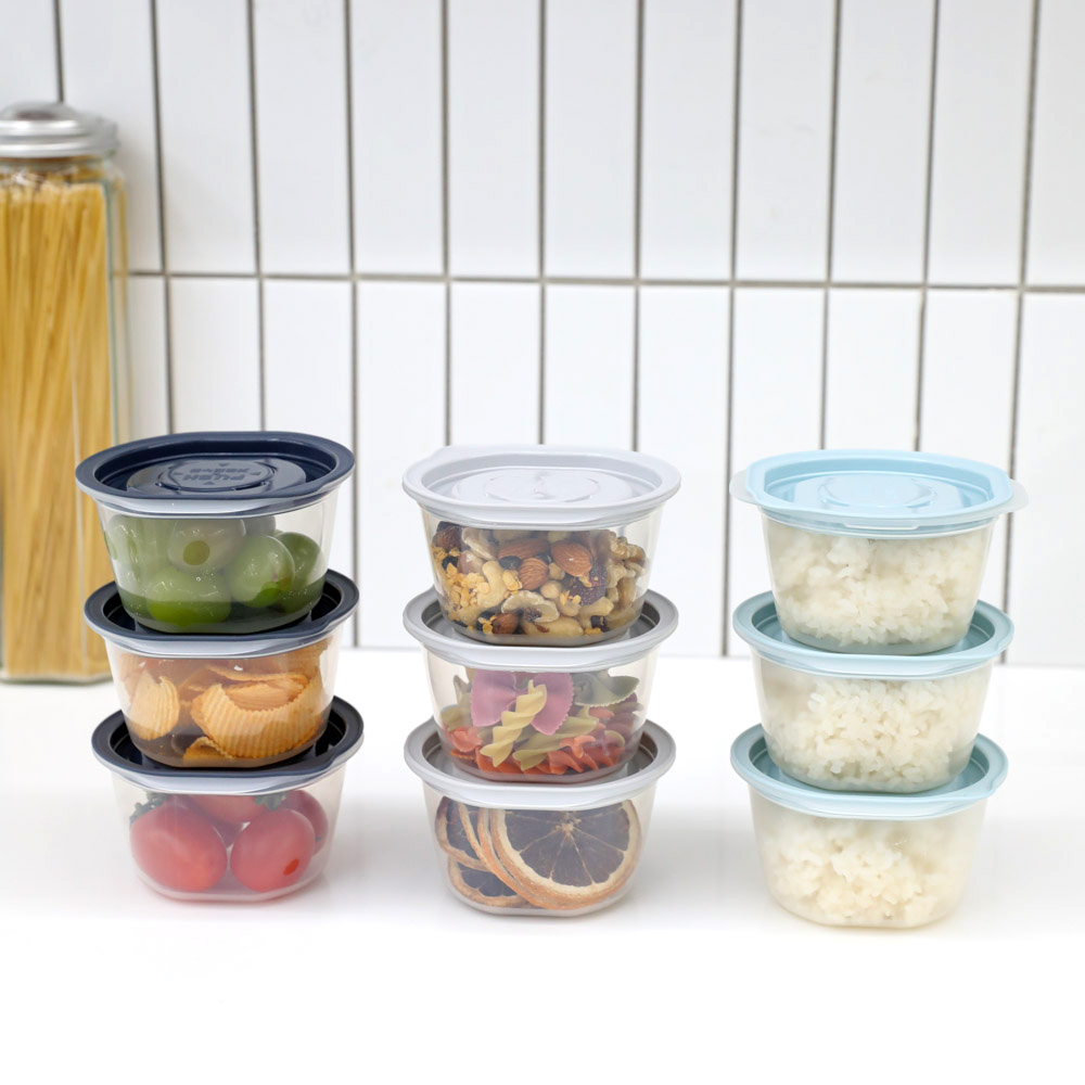 냉동밥 보관 용기 냉장고 냉동실 소분용기  275ml 13p세트 - 상세 이미지 2