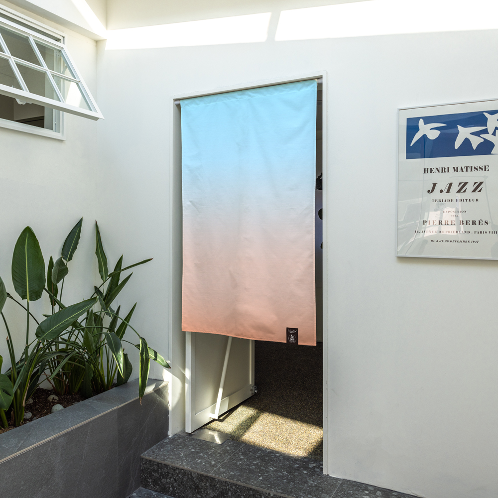 원세븐나인 노던 스카이 S 가림막 커튼 현관 중문 도어 패브릭