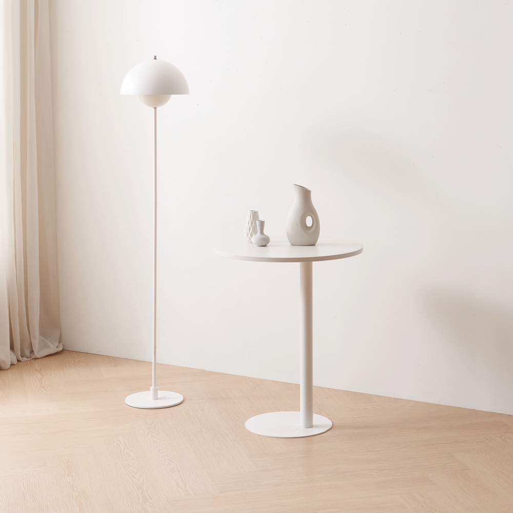 원테이블 업소용 둥근 원형테이블 600 원룸식탁 1인용식탁