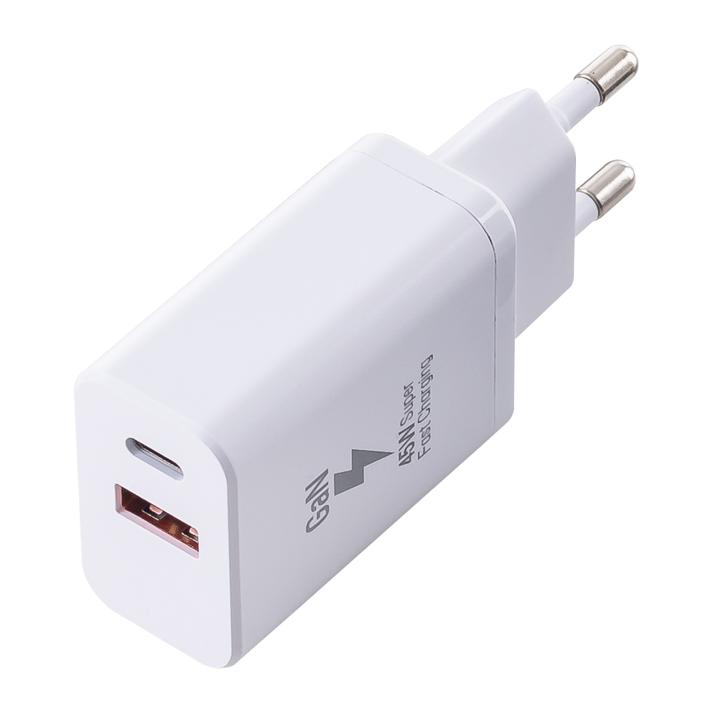 플라이토 GaN 45W PD 초고속 멀티 급속 휴대폰 충전기 2포트 USB+Type-C - 상세 이미지 4