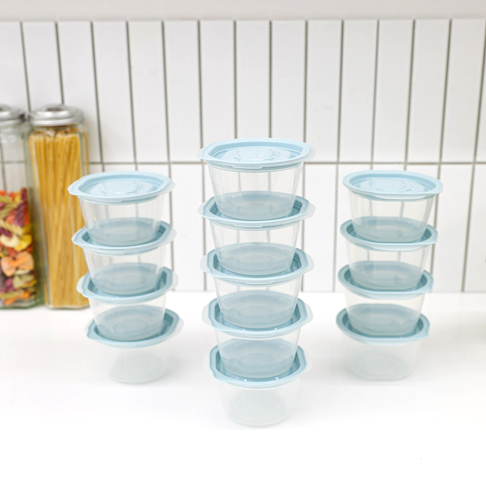 냉동밥 보관 용기 냉장고 냉동실 소분용기  275ml 13p세트 - 상세 이미지 3