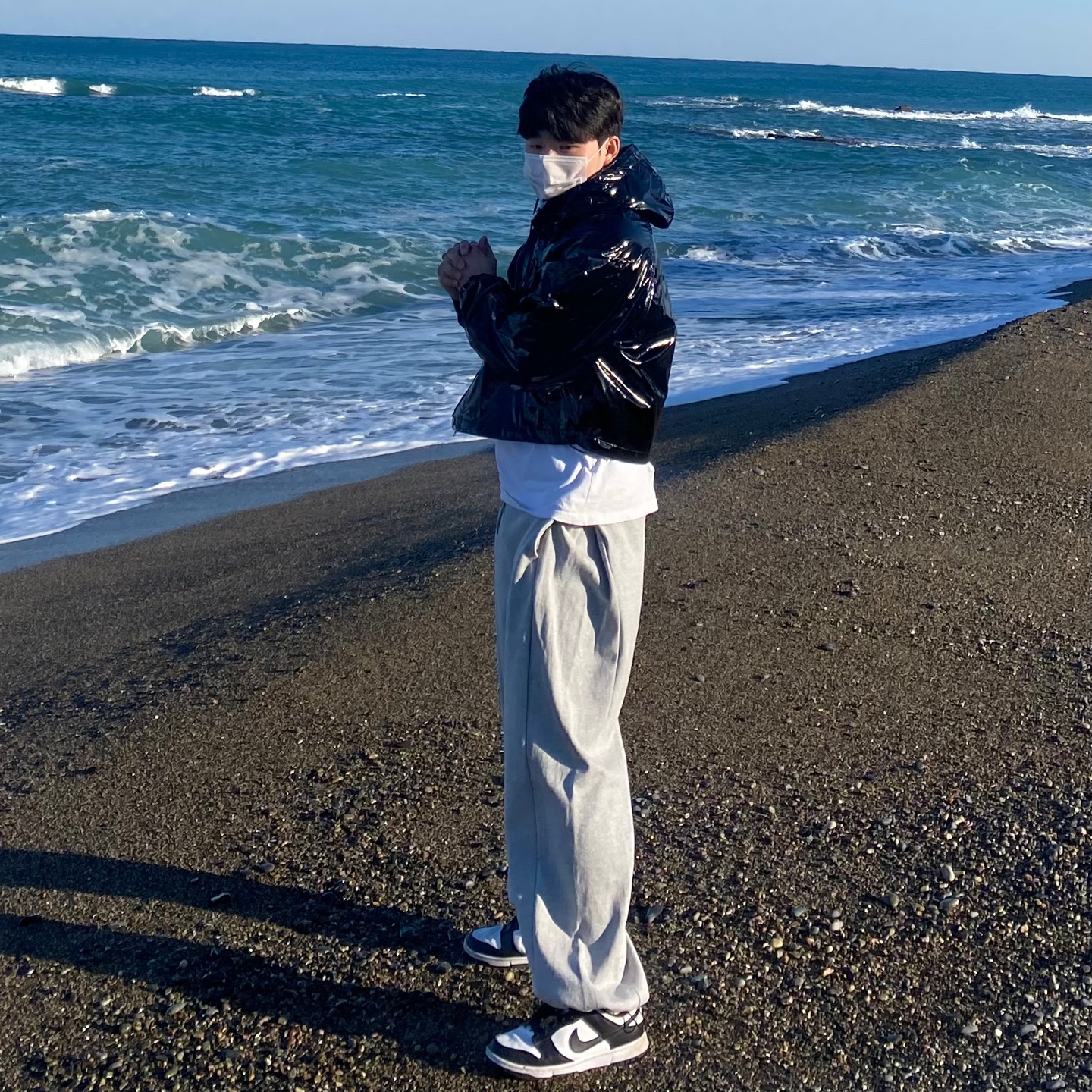 유광바람막이 윈드러너 러닝바람막이 남자크롭자켓 이미지 8