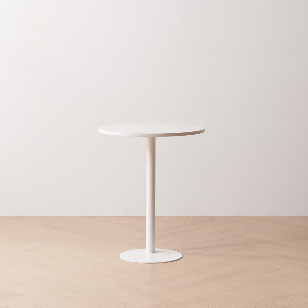 원테이블 업소용 둥근 원형테이블 600 원룸식탁 1인용식탁