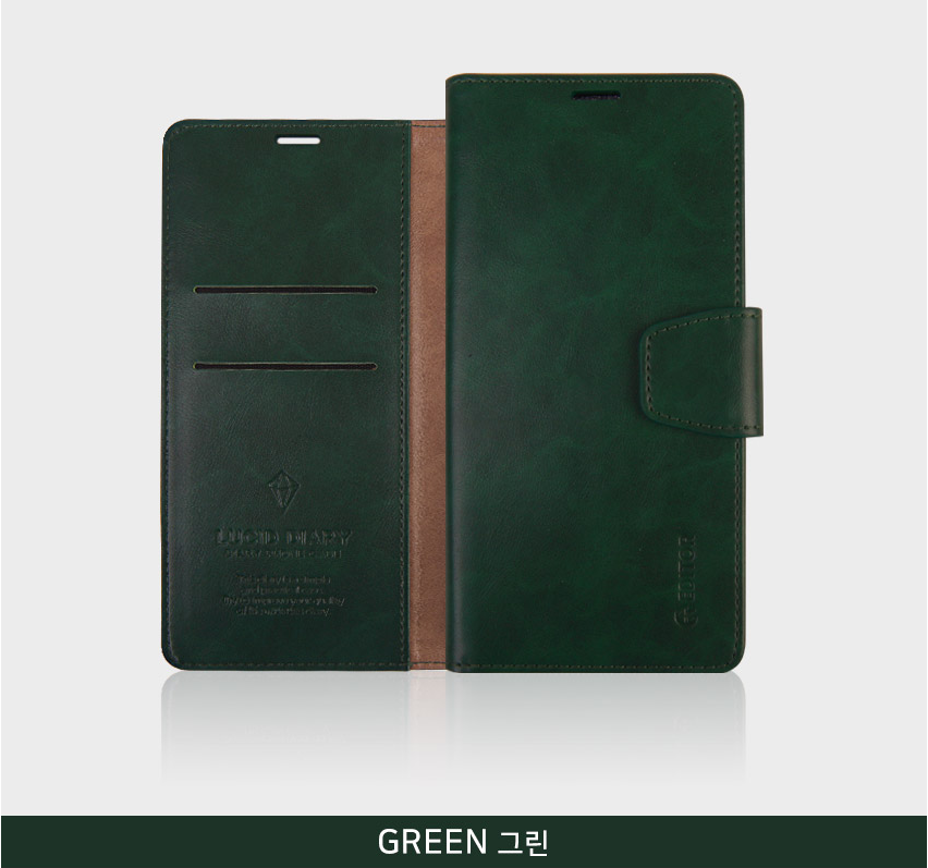 갤럭시버디2 갤럭시A23 심플 핸드폰 다이어리 월렛 지갑 케이스 - 상세 이미지 2