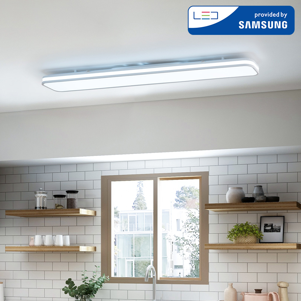 LED등 LED주방등 리아스 시스템 2등 50W 부엌 천장조명 - 상세 이미지 4