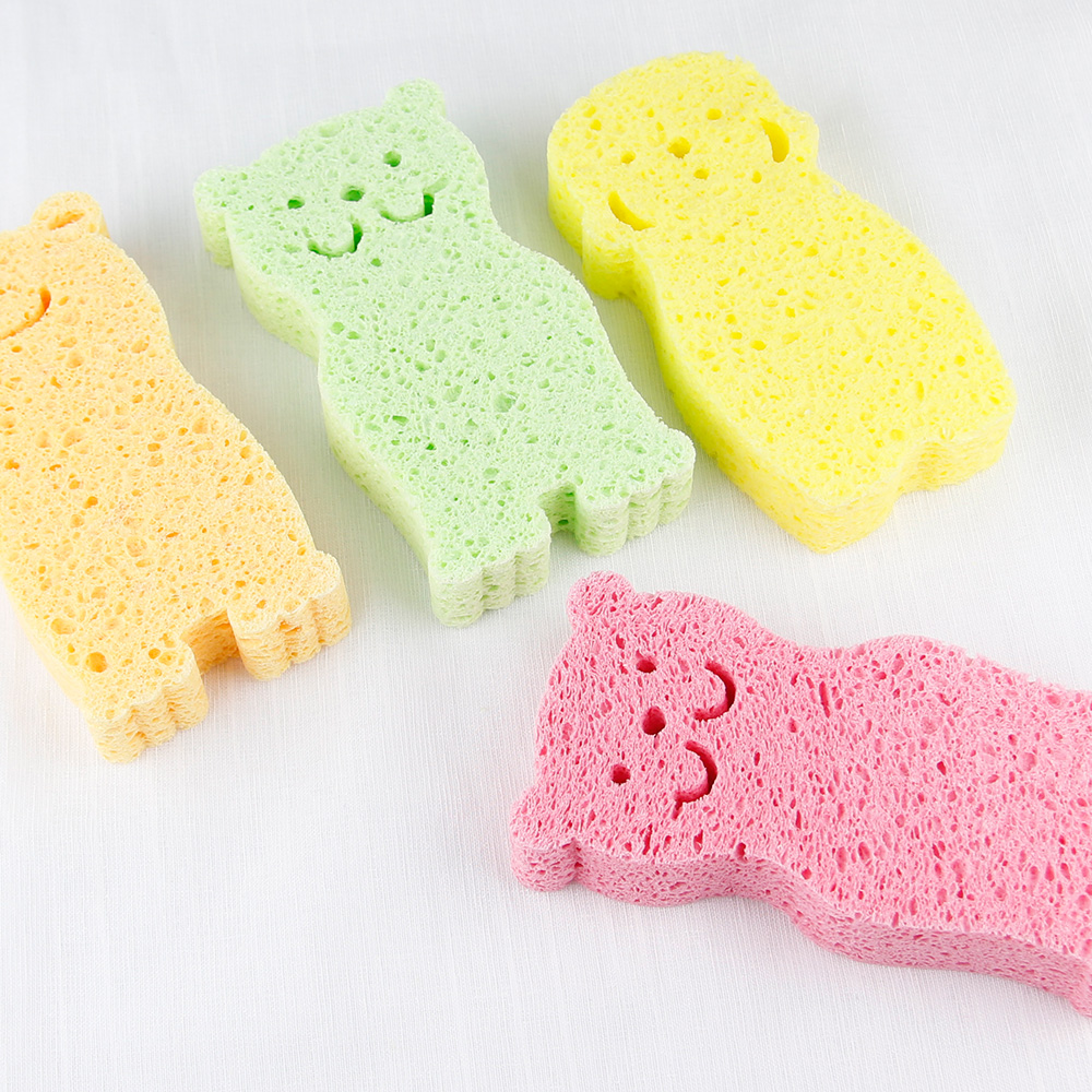 예꼬맘 아기 점보 목욕 스펀지 3개 신생아 유아 베이비 목욕 샤워 클렌징 출산 용품
