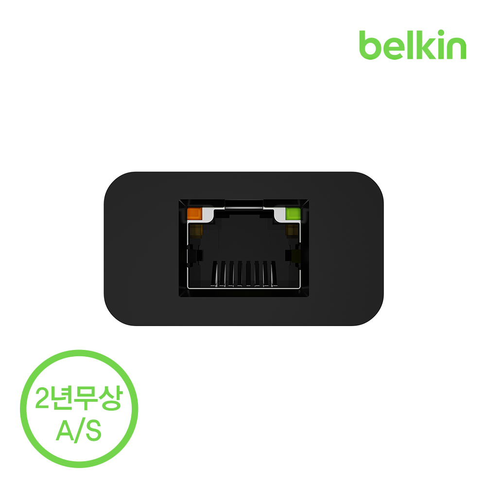벨킨 USB 4 C타입 to 이더넷 2.5Gbps GbE 어댑터 초고속 유선랜 INC012bt - 상세 이미지 2