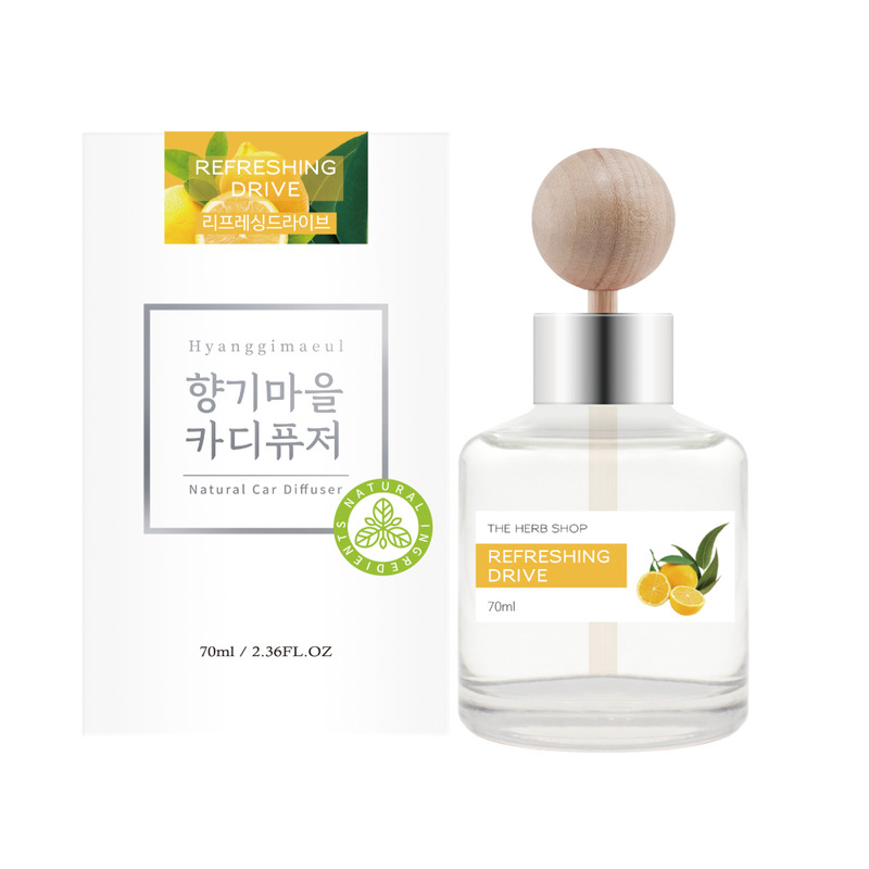 THS 향기마을 천연 카 디퓨져 70ml 4종택1 - 상세 이미지 2
