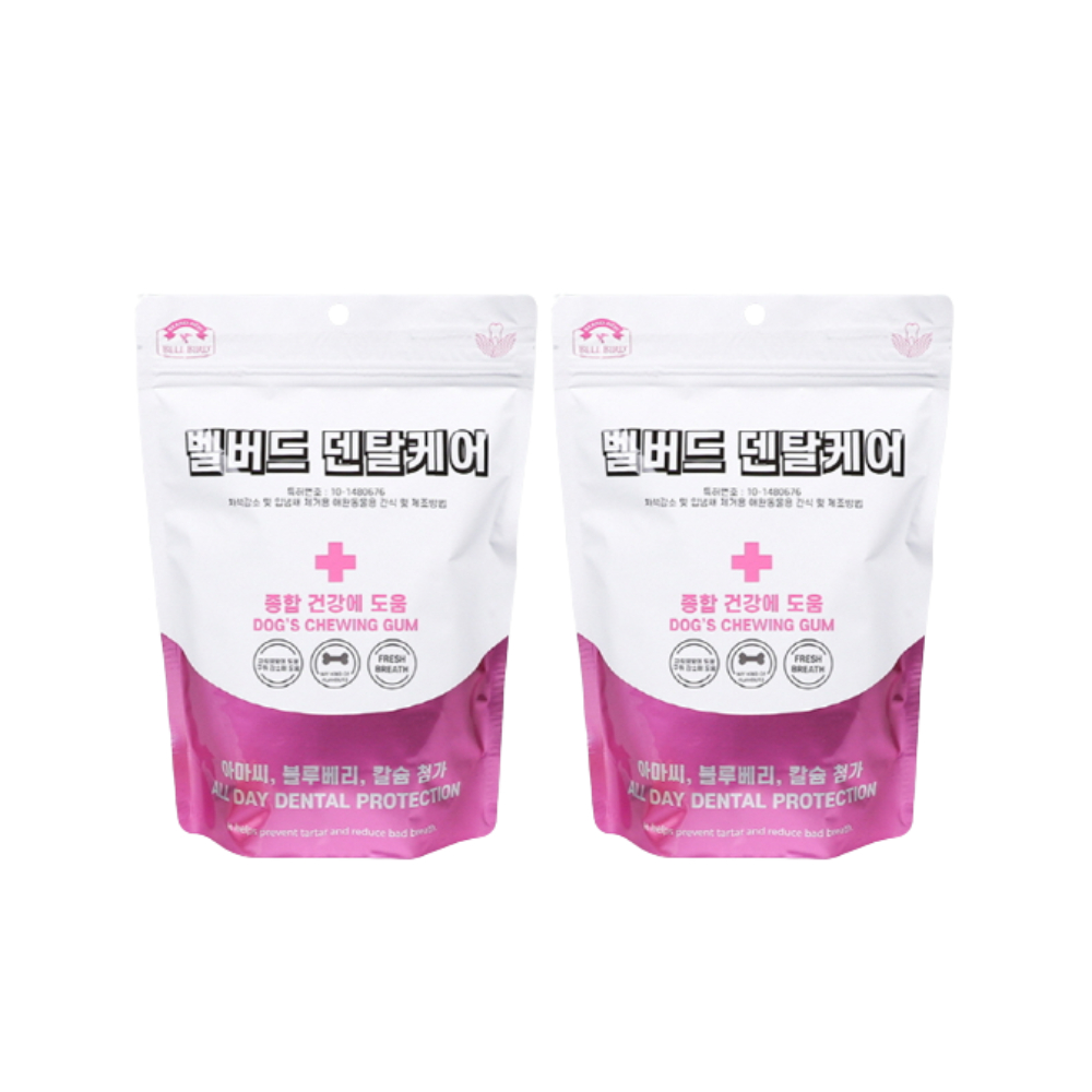 치석제거 저 알러지 강아지 덴탈껌 종합건강 1+1 - 상품 이미지