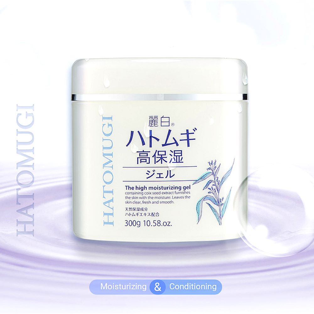 하또무기 율무 고보습젤 수분젤 300g 대용량 콜라겐3종배합 - 상세 이미지 2