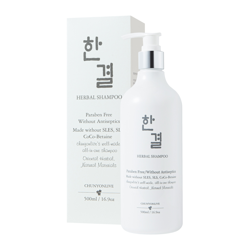 천연라이브 한결샴푸 어성초샴푸 500ml