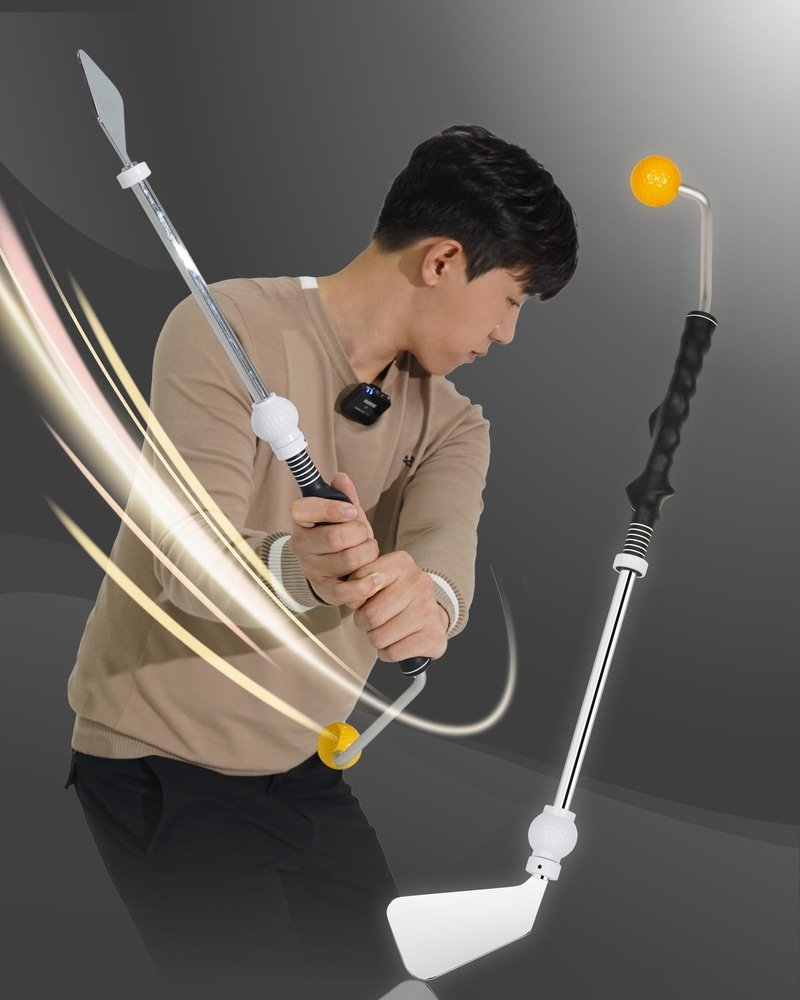 프로임팩터 에이틴에이치 허석프로 골프스윙연습기 우타 좌타