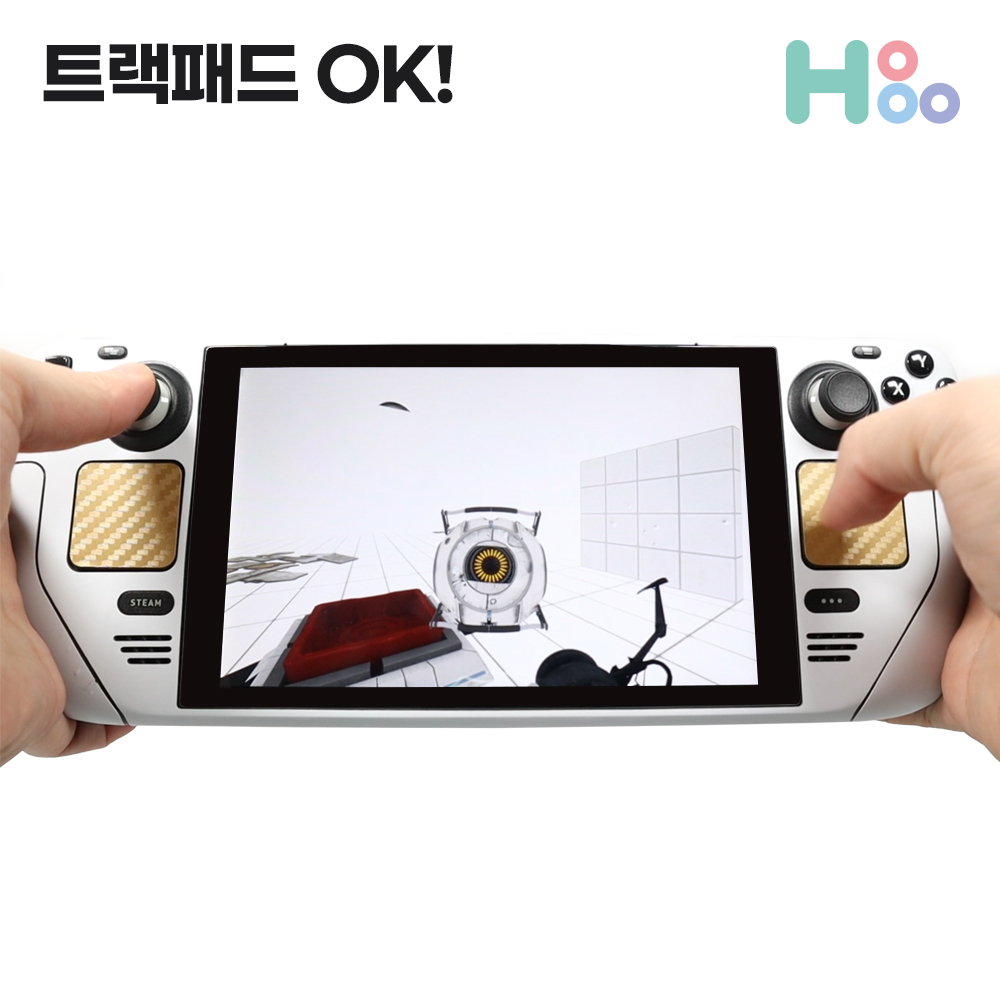 스팀덱필름 전후면 트랙패드 버튼 보호필름 스킨 - 상세 이미지 3