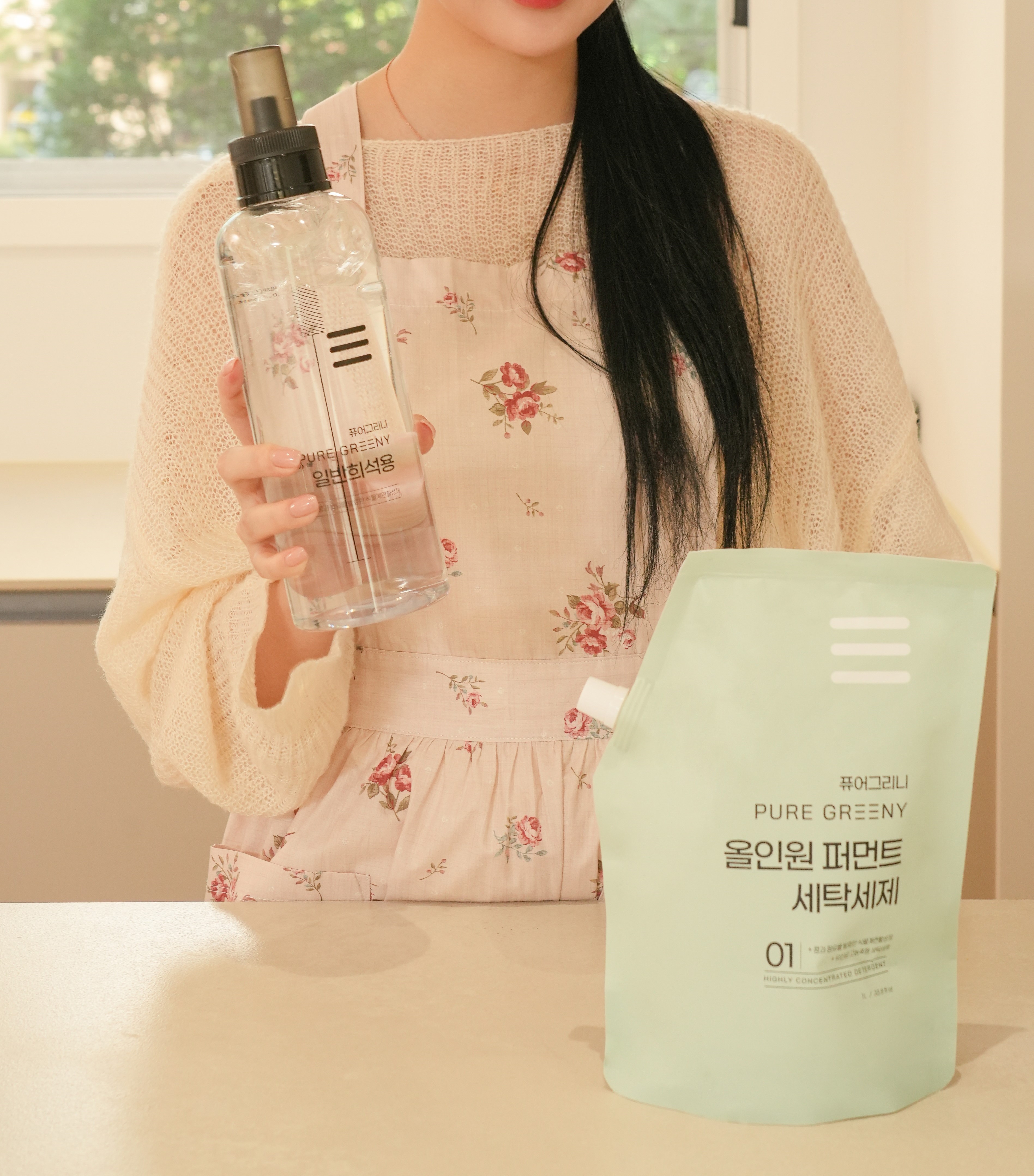 1+1 퓨어그리니 EM 고농축 천연 순비누 세탁세제 - 상세 이미지 5