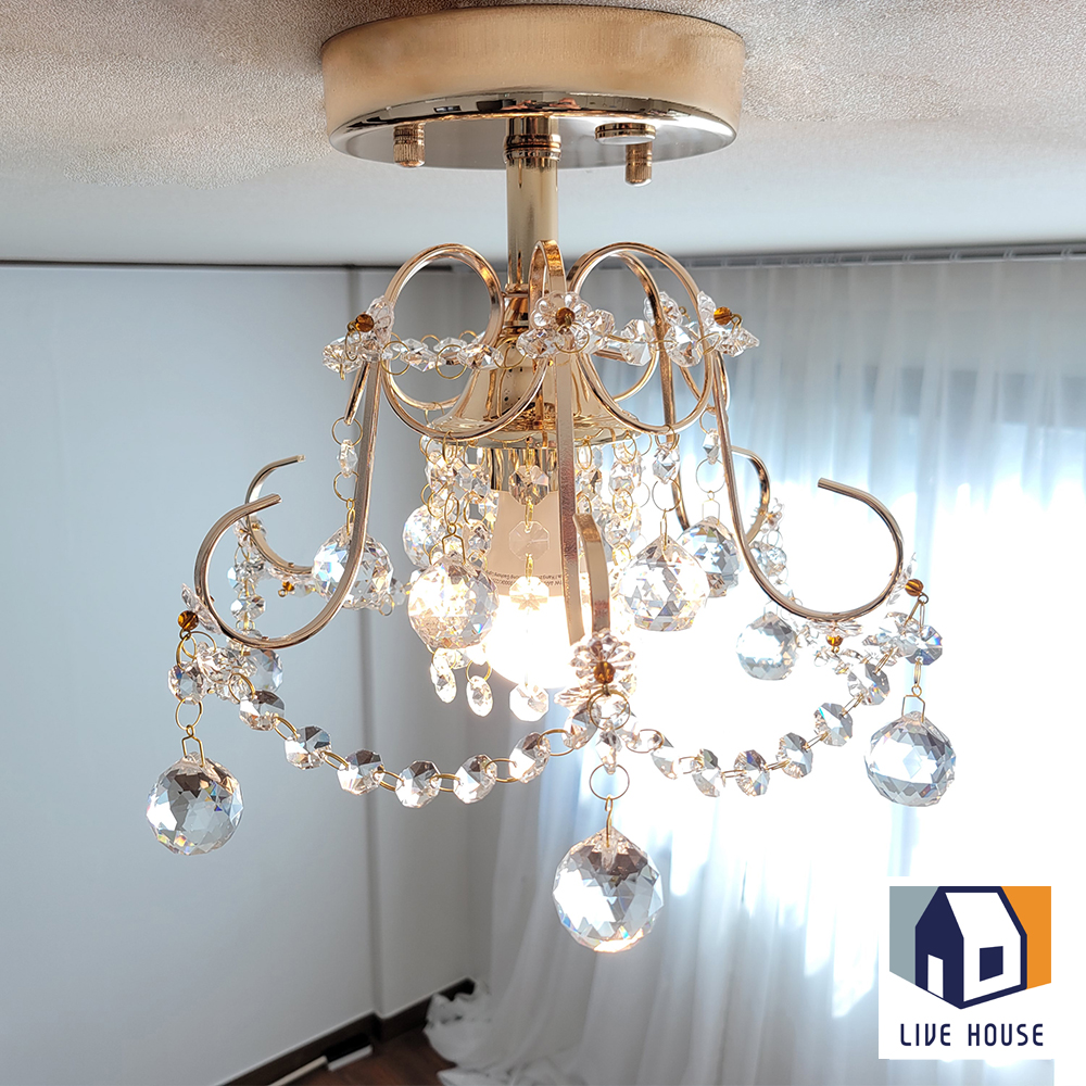 LED 아파트 현관 센서 직부등 샹들리에 화이트 - 상세 이미지 2