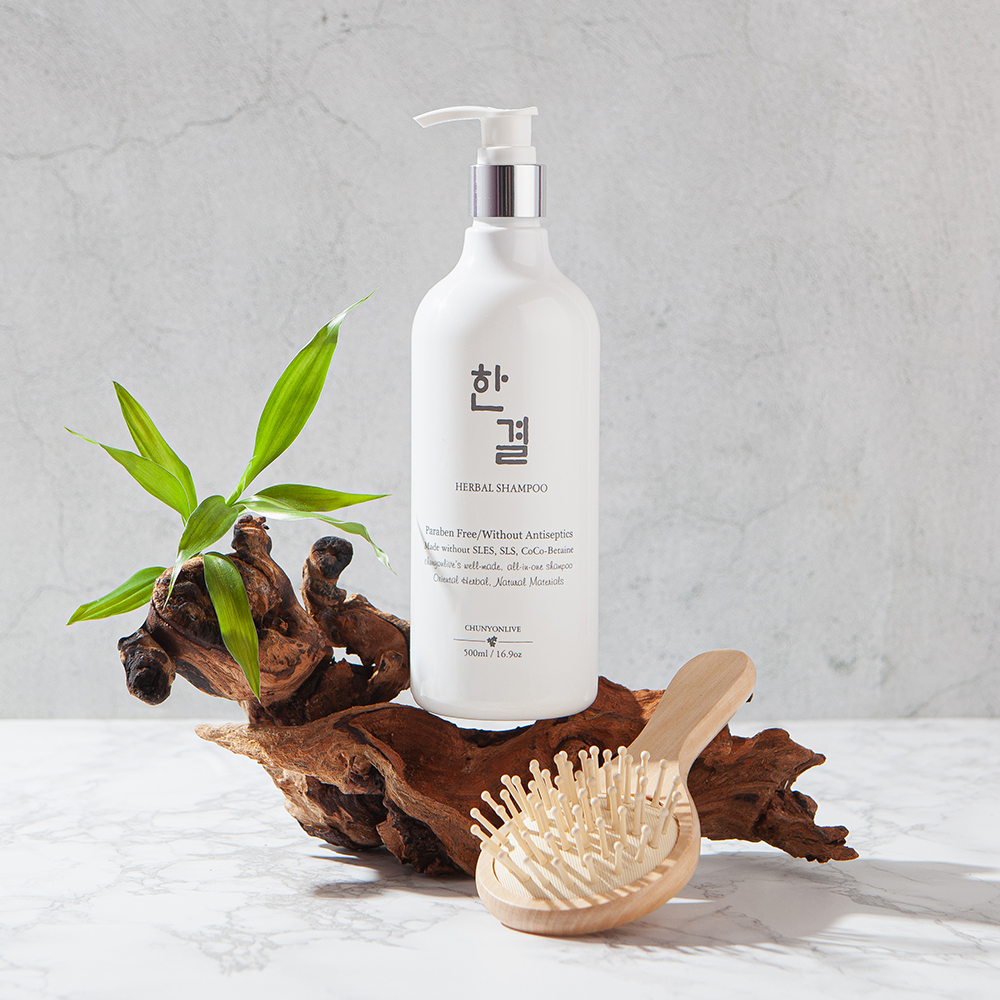 천연라이브 한결샴푸 한방 두피샴푸 측백엽