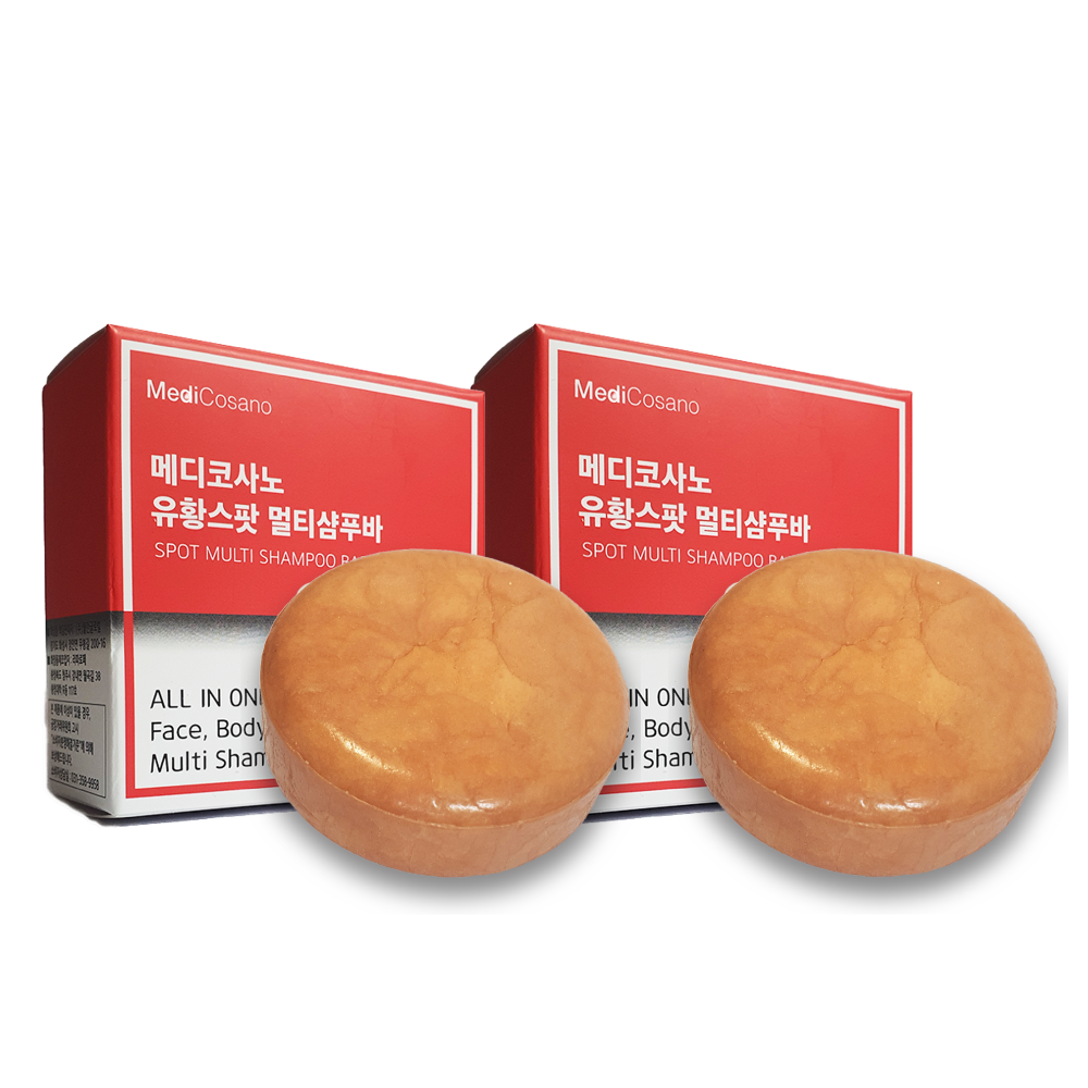 메디코사노 지루성두피 올인원 프리미엄 유황 샴푸바 100g - 상세 이미지 2