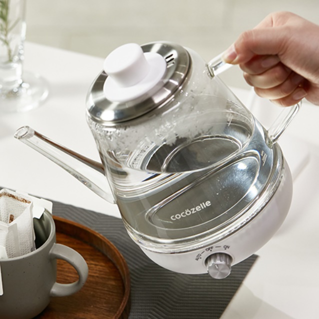 핸드드립 전기주전자 보온전기포트 미니커피포트