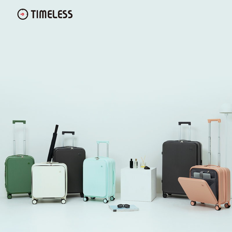 타임리스 노트북캐리어 확장형 47cm(18인치) 54cm(20인치) 기내용 승무원TPL - 상품 이미지