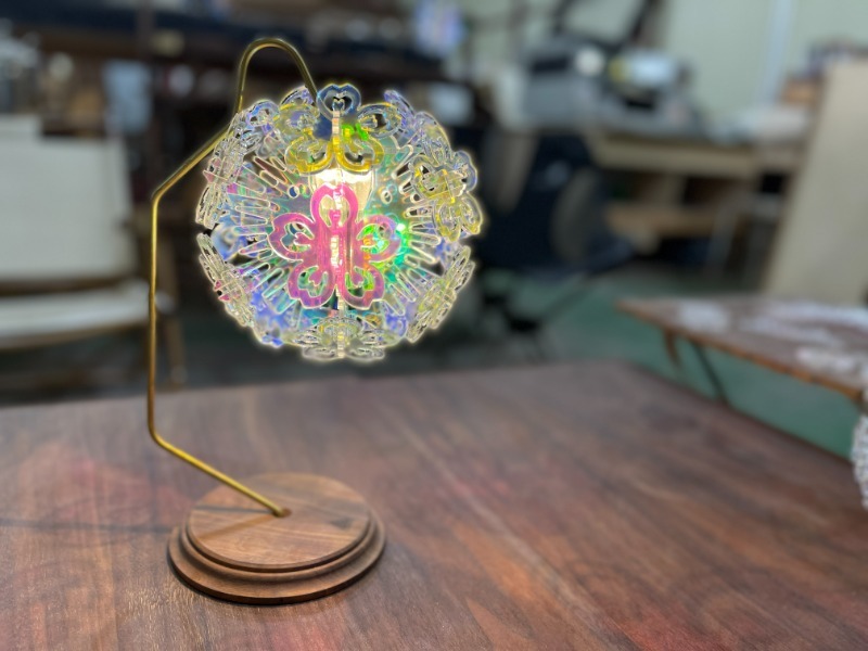 블랙독 골제로 쉐이드 랜턴 벚꽃 감성캠핑조명