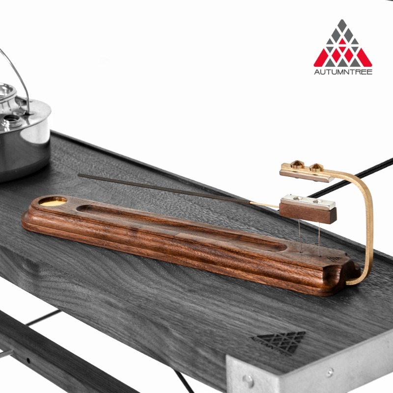 오텀트리 원목 인센스 스틱 홀더 향피우기 거치대 받침 핸드메이드