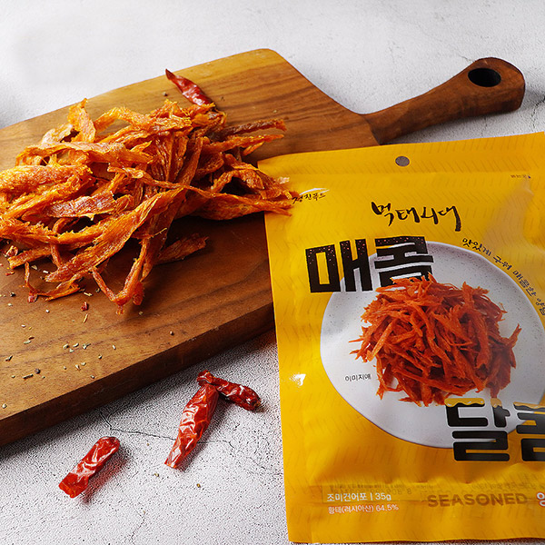 미웰X정진푸드 매콤달콤 양념먹태 25g : 미웰