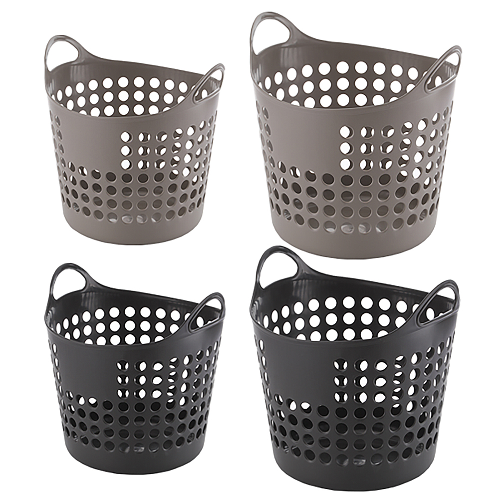 1+1 다용도 빨래바구니 세탁바구니 (중 40L+대 70L) - 상품 이미지