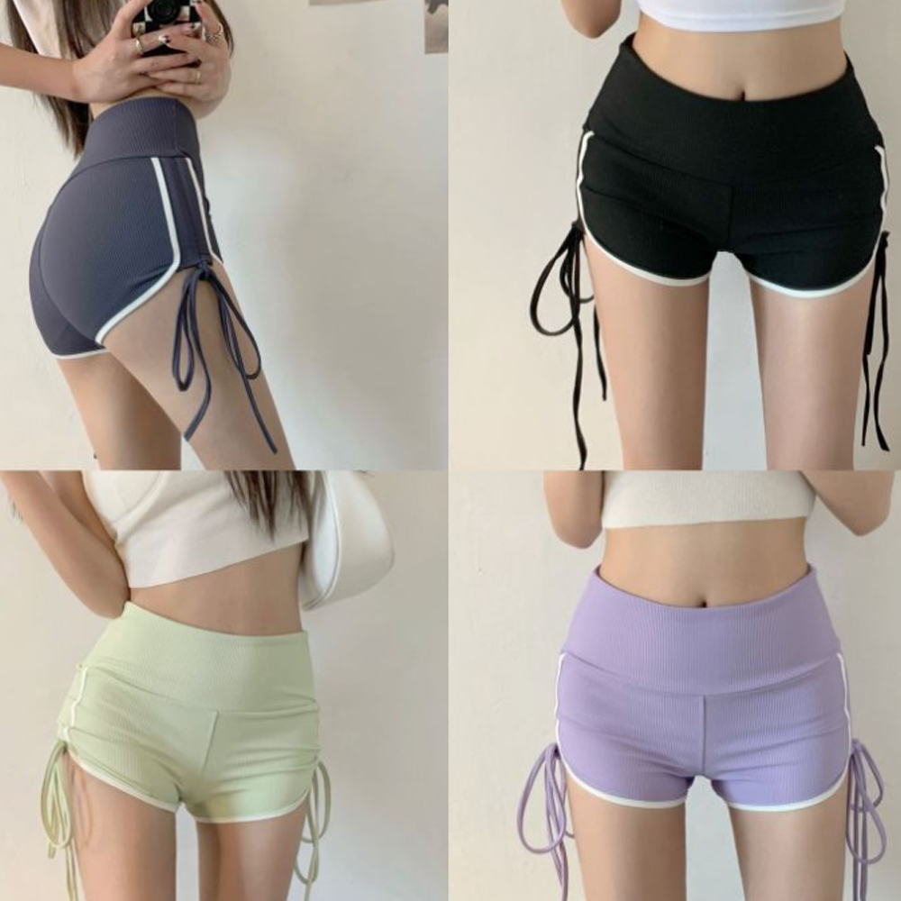 폴웨어 셔링 폴댄스의상 폴복 줌바 에어로빅복 라인 폴쇼츠 핫한 폴댄스복 이미지 7