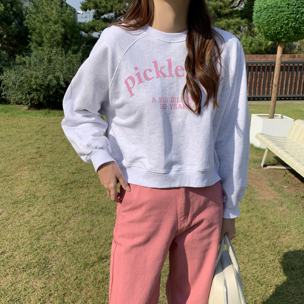 하이웨스트 일자 팬츠 세미 여성 와이드팬츠 여자 면바지 통바지 봄 핑크바지 - 상세 이미지 2