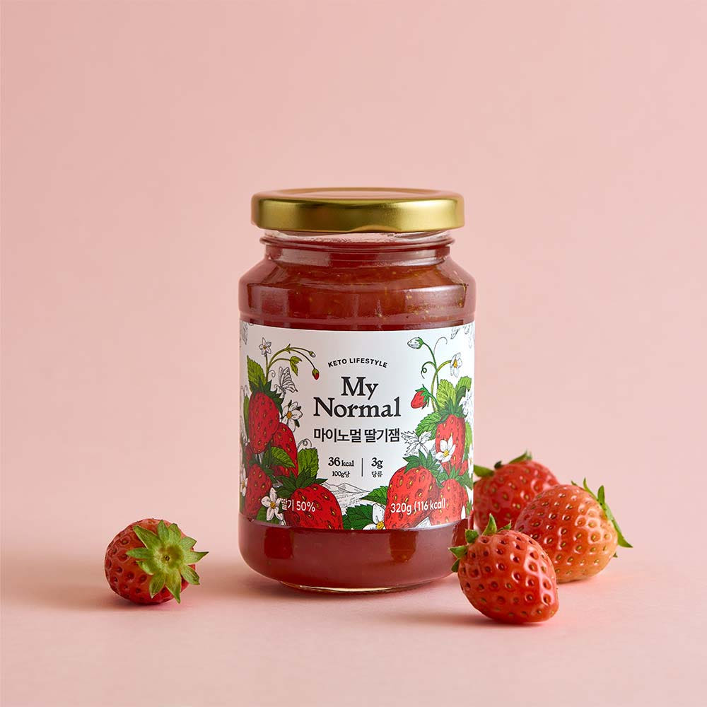마이노멀 저당 저칼로리 딸기잼🍓 딸기쨈