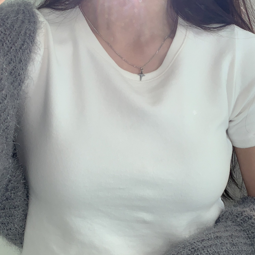 [국내제작/써지컬13종] y2k 스타 별 하트 체인 원석 써지컬스틸 목걸이 모음 상세 이미지 21