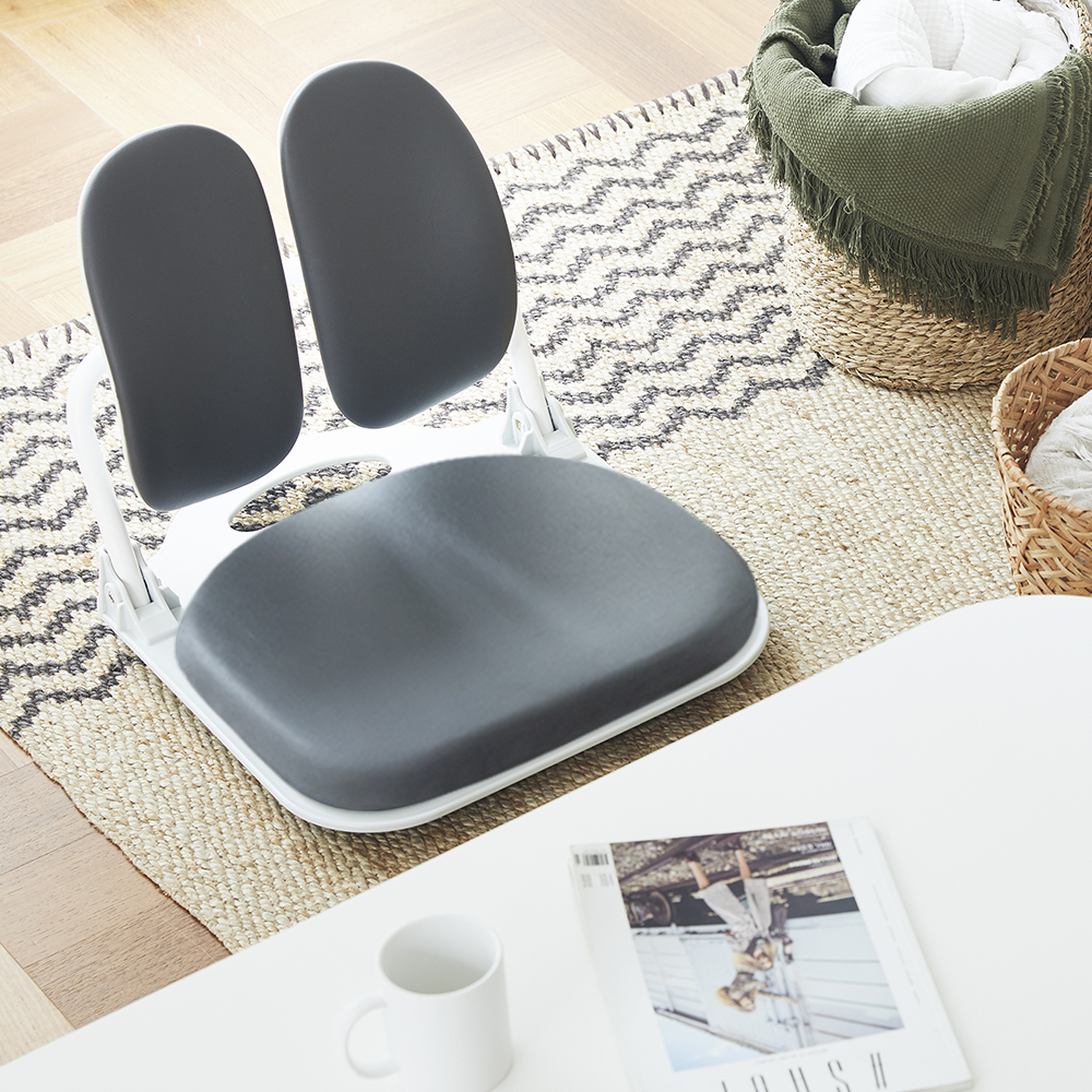 [내일출발]듀오백 온돌 D922 인조가죽 컴퓨터 책상 좌식 의자