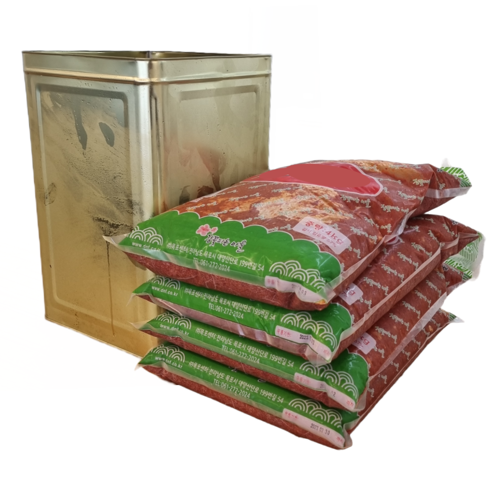더덕무침 장아찌 2kg 4kg 16kg 고추장 양념 대용량 업소용 강릉 식당 강원도 구이 반찬 - 상세 이미지 5