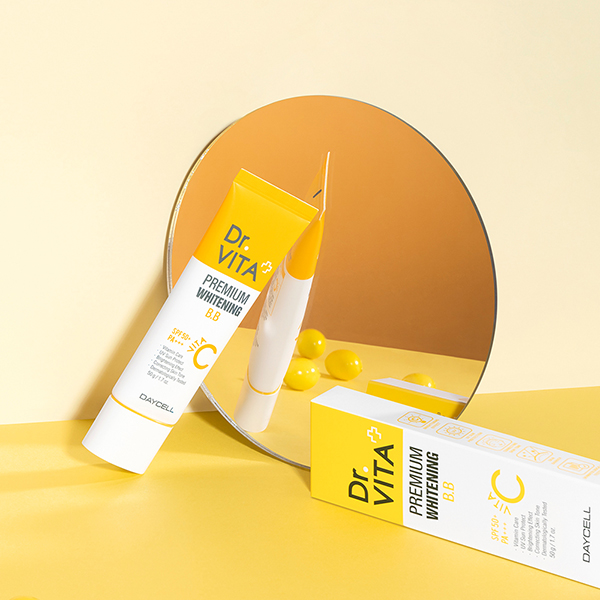 [비비크림] 닥터비타 프리미엄 화이트닝 비비50g (SPF 50+ PA+++) - 상세 이미지 4