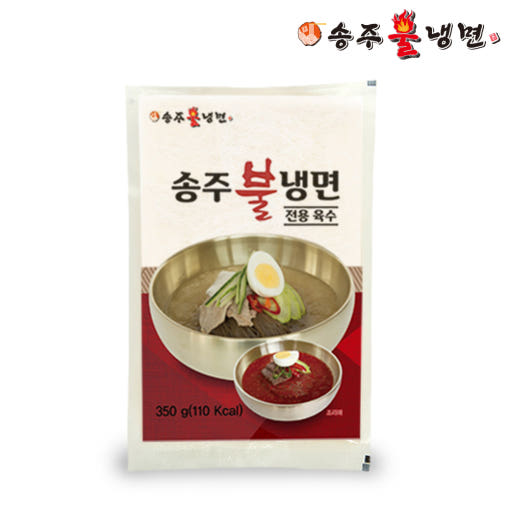 [송주불냉면] 프리미엄 소고기 냉면 육수 350g X 5팩