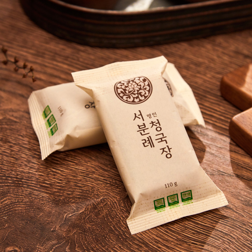 [서일농원] 서분례 명인 청국장 110g, 10팩, 최대 2천포인트 지급