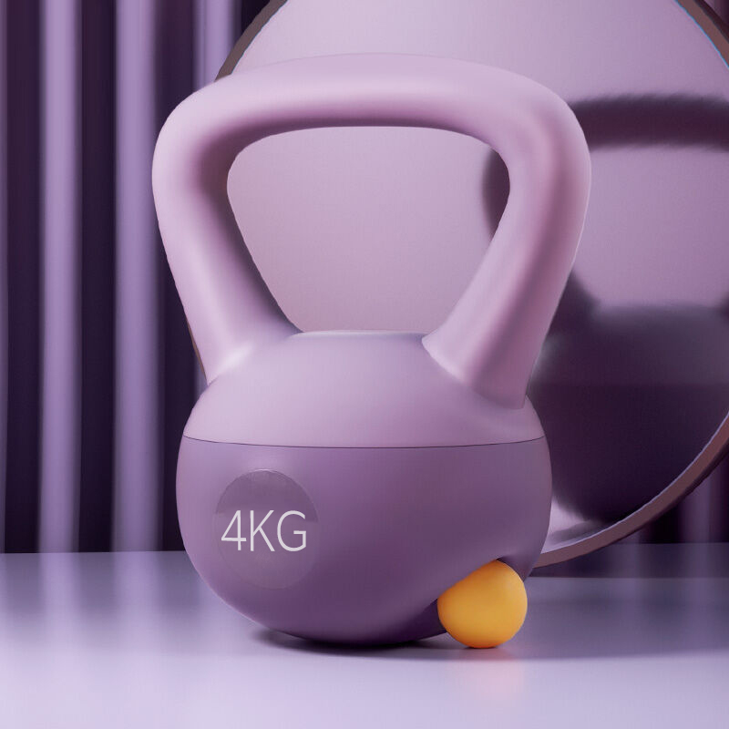 빼다 말랑말랑한 소프트 케틀벨 4kg, 1개 - 상품 이미지